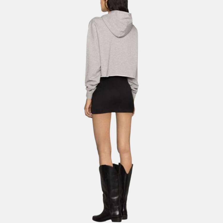 Ganni Ss23 Hoodie Women hoodies Gray T3567921