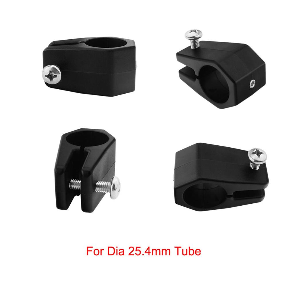 Nylon Boat Sunshade Fittings Portable Anti-rust Jaw Slide Outdoor Fishing Boats Kayak Deck Hinged Mount for 25/22mm