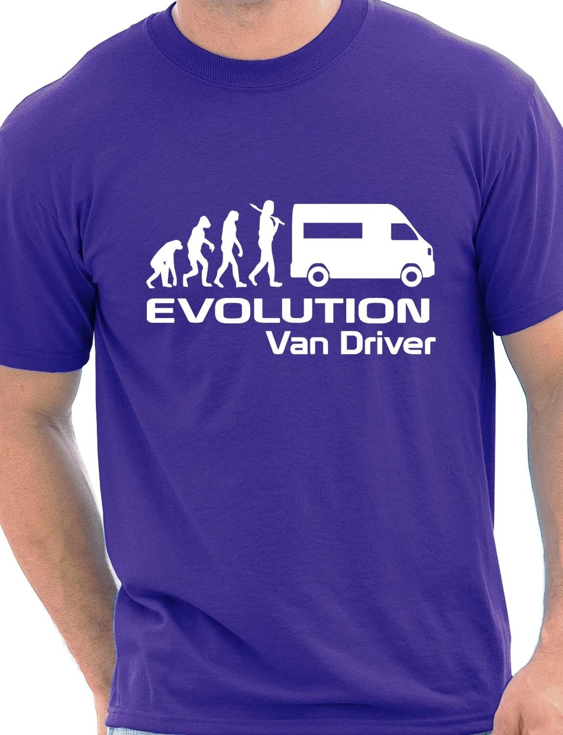 

Evolution Of A Van Driver Job Work Unisex T-Shirt Size S-XXL 2XL