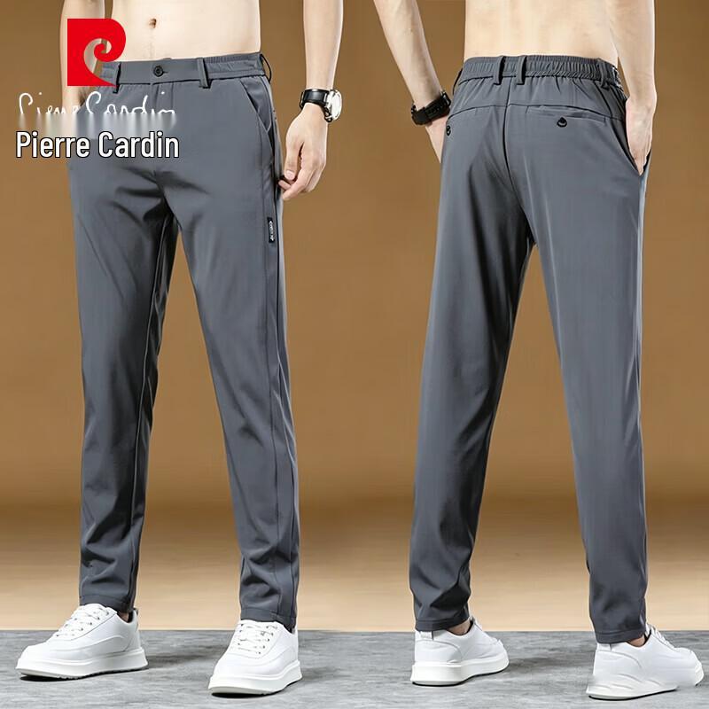 Pierre Cardin Men s Summer Stretch Straight Casual Pants 36