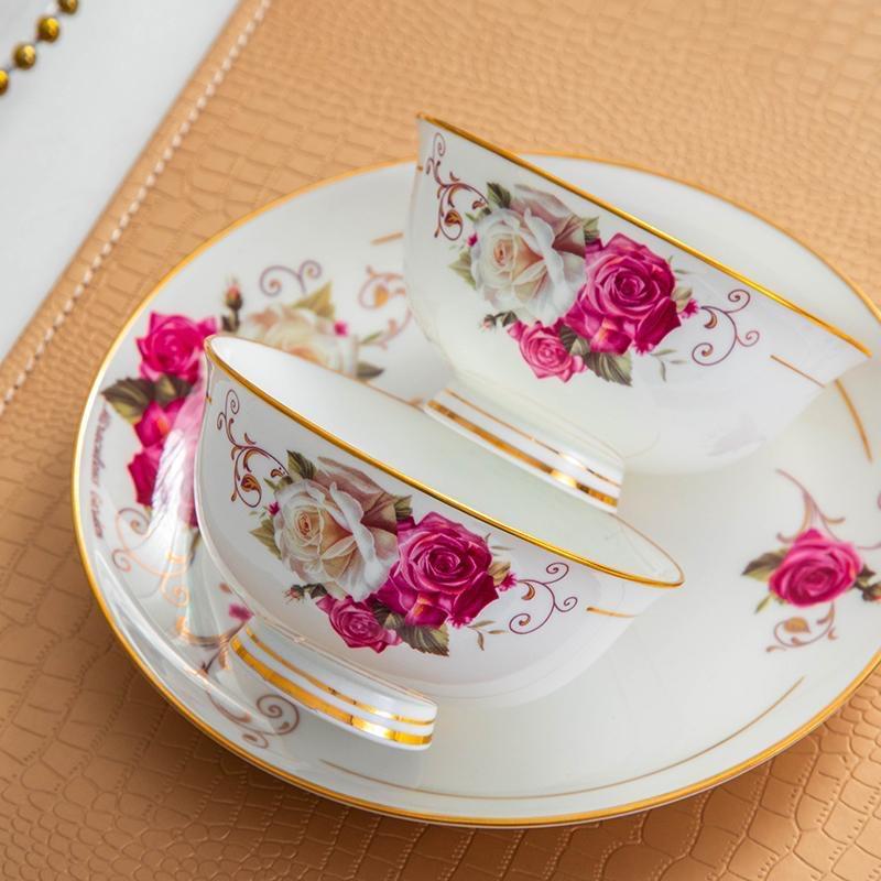 Jingdezhen Bone China Noodle Bowl – 6 Inch Heat-Resistant Footed Porcelain Bowl