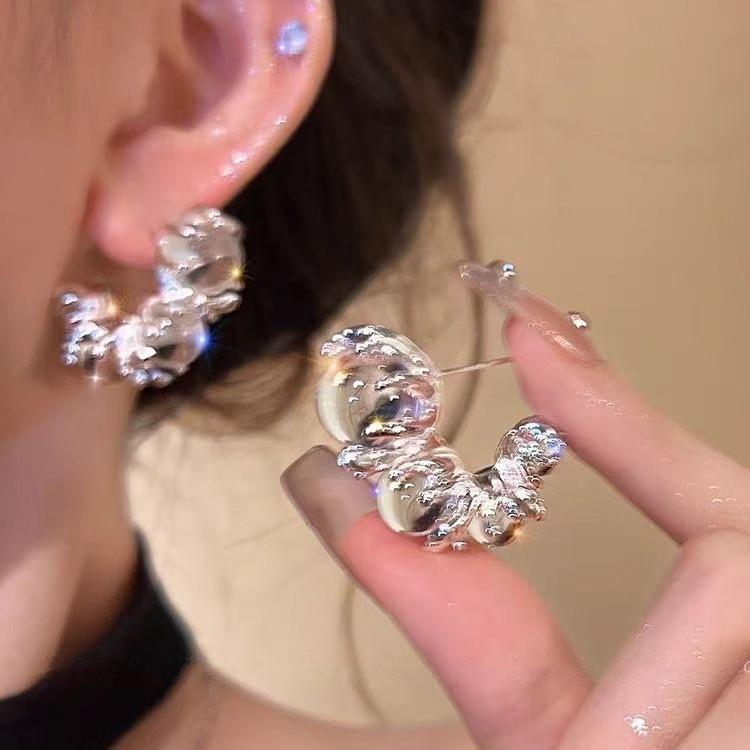 Super Match mit dem Sommer! Mori Bunte Diamant Schmetterling Lange Ohrringe Damen Trend Leichter Luxus Exquisit High-End Ohrringe
