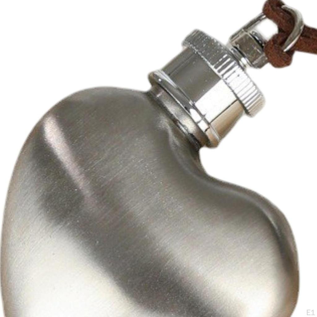 Hip Flask Drinking 1oz Lightweight Portable with Lid Liquor Container Oil Can for Hiking