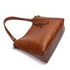 Women's Fashion Soft Pu Leather Handbag Ladies Tote Bag Large Capacity Sling Bag