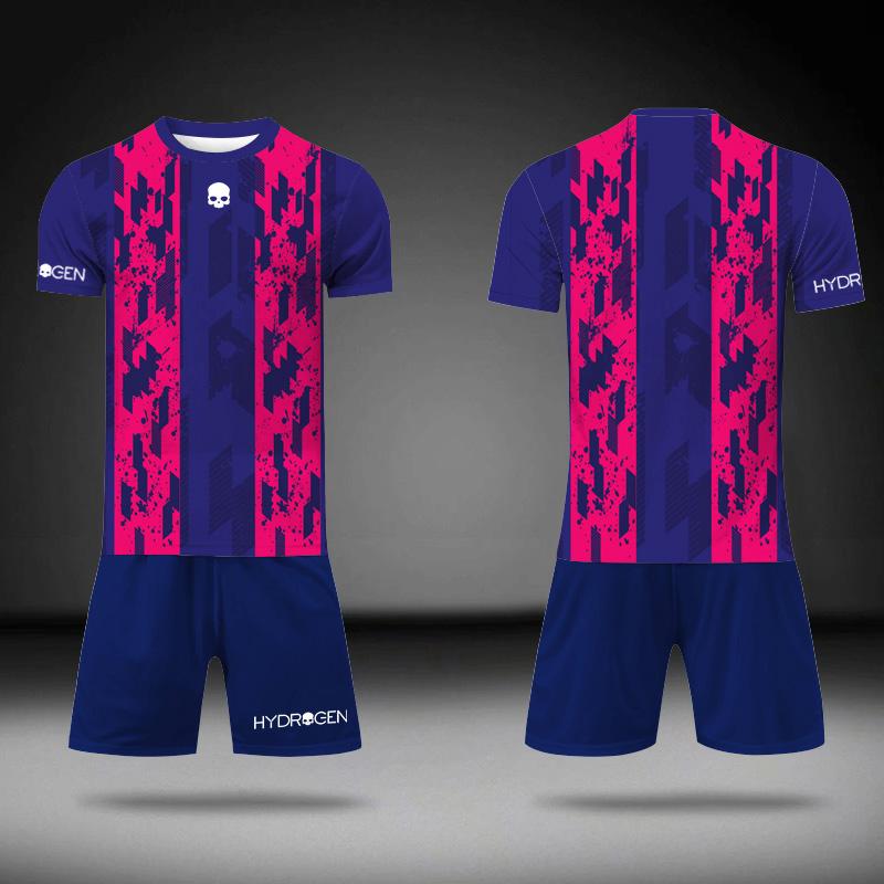 2024 Summer Oversized Loose Fit Tracksuit Men's Stripe Print T-Shirt And Shorts 2-Piece Outfits Tennis Basketball Sportswear Set