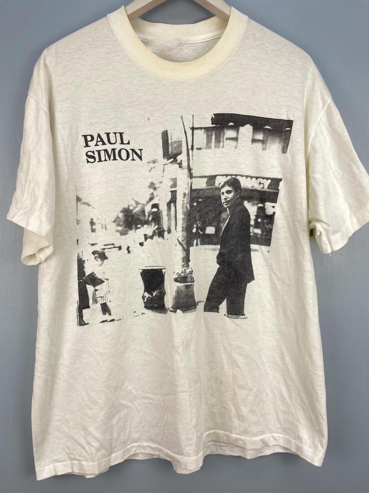 

Paul Simon 90s Tour Band Gift For Fan Tshirt QT574 Unisex T-Shirt S
