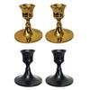 Stylish Alloy Horn Shaped Candle Holder Stand Functional Decoration for Various Settings Modern Designs,Stable Structure