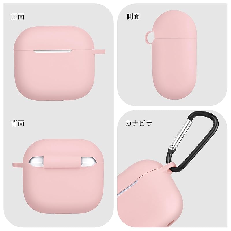OwnestX AirPods 4 Case for Airpods 4th Generation Case Soft Silicone Material Wireless Charging Compatible Full Protection Loss Prevention Anti-slip