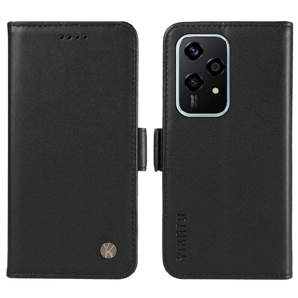 YIKATU YK-003 Für Honor 200 Lite Hülle Brieftasche Leder Handyhülle Seitlicher Magnetverschluss