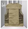 Men's Multi-Pocket Mesh Vest with Custom Logo & Embroidery for Fishing & Photography