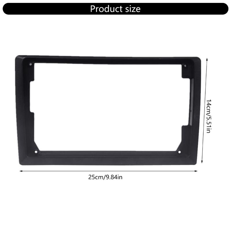 10 To 9 Inch Vehicle Navigation Upgraded Kit ABS Material Dashboard Mounting Frame Bracket For Vehicle Multimedia System