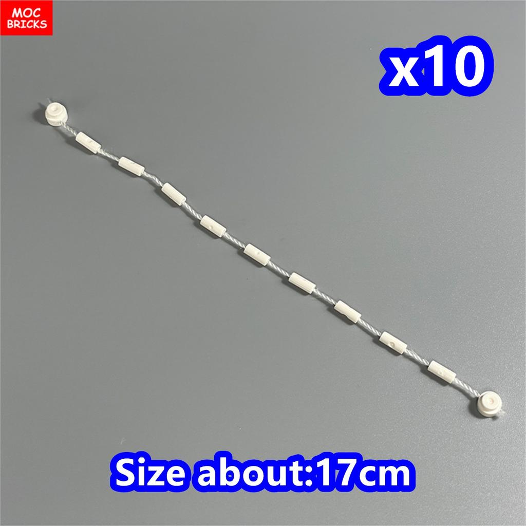 Non-Toxic 10Pc Moc Bricks Climbing String Rope 14210 63141 Chain Links 30104 4Cm Figure Building Blocks Toys For Children Xmas Gift