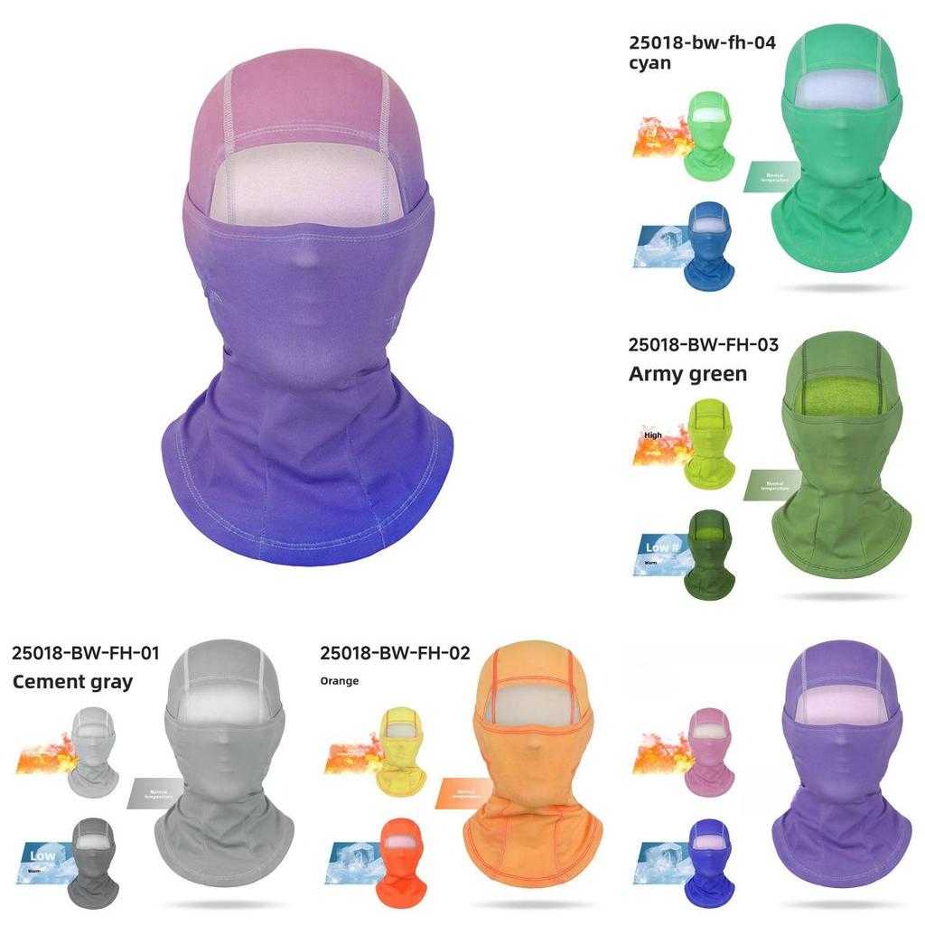 Outdoor Windproof Thermal Colorchange Face Cover For Cycling And Winter Activities