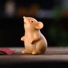 Lustige Hamsterstatue Niedliche Tierfigur Skulptur Handwerk Tierkreis Maus Statuette Kinder