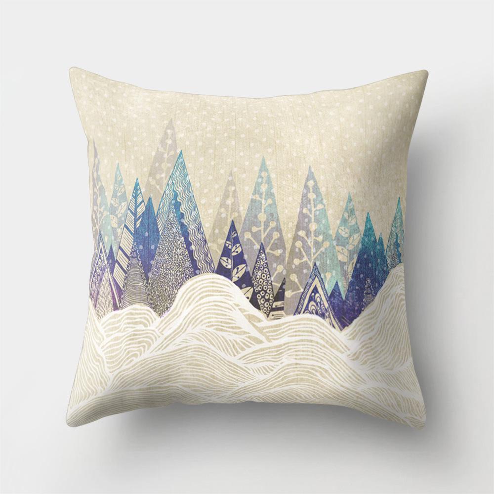 Corrugated Pillowcase Sofa Pillowcase Creative Home Car Cushion Office Pillowcase