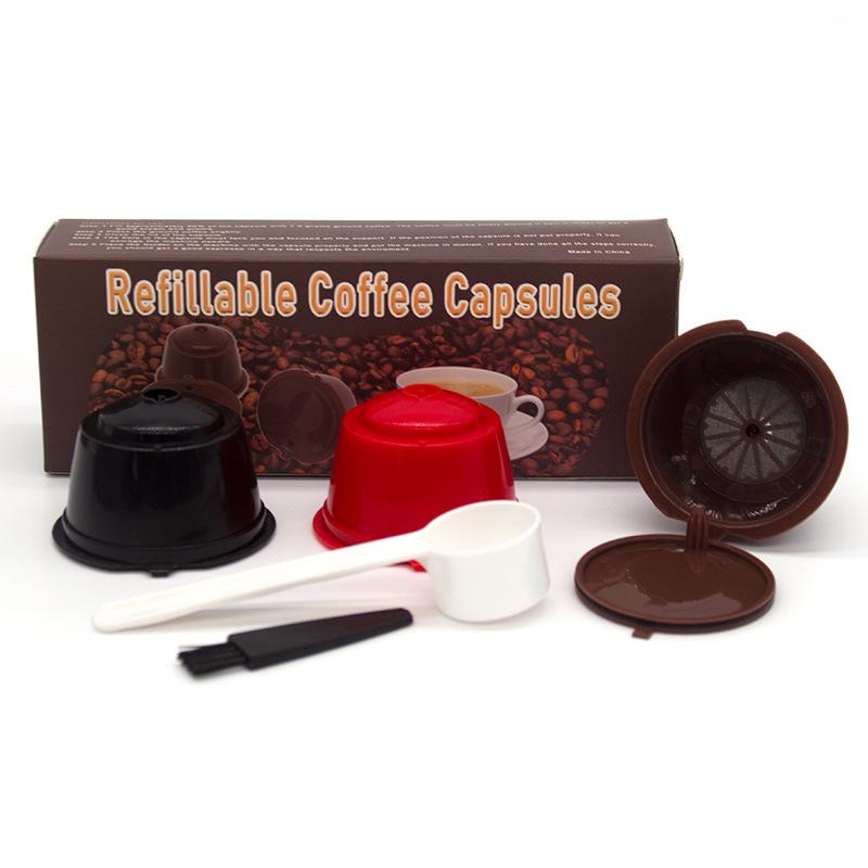 Reusable Coffee Filter Cup for Nespresso Dolce Gusto Capsules