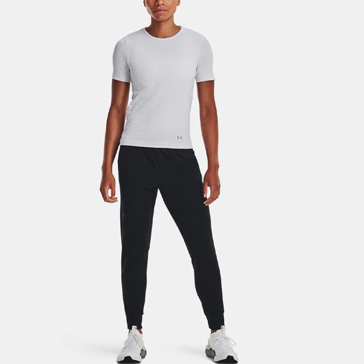 Under Armour Unstoppable Solid Color Casual Joggers Women Bottoms Black 1376926-001