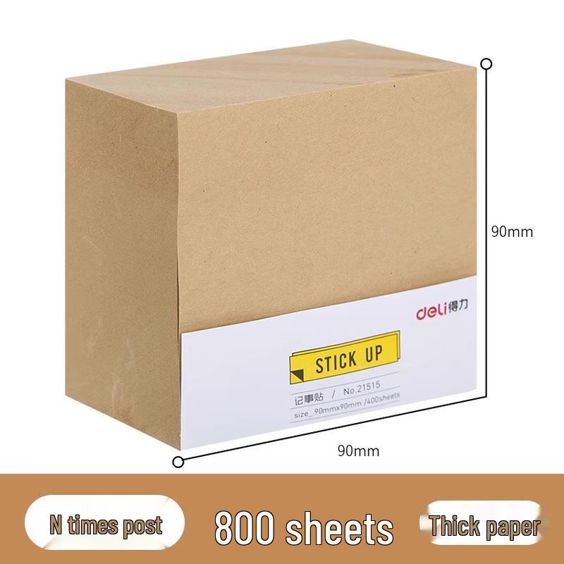 Cute High-Value Sticky Notes: Strong Adhesion Memo Pads & Index Stickers for Students