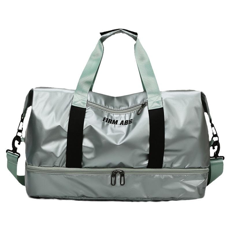Large Capacity Wet/Dry Separation Fitness Travel Bag: Versatile Shoulder, Crossbody, Handheld Yoga Bag