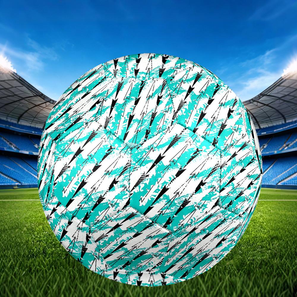 1pc Abstract Vector Theme Soccer Ball Football, Size 5, Lightweight PVC, Durable Outdoor Training Soccer Ball, Gift m6142
