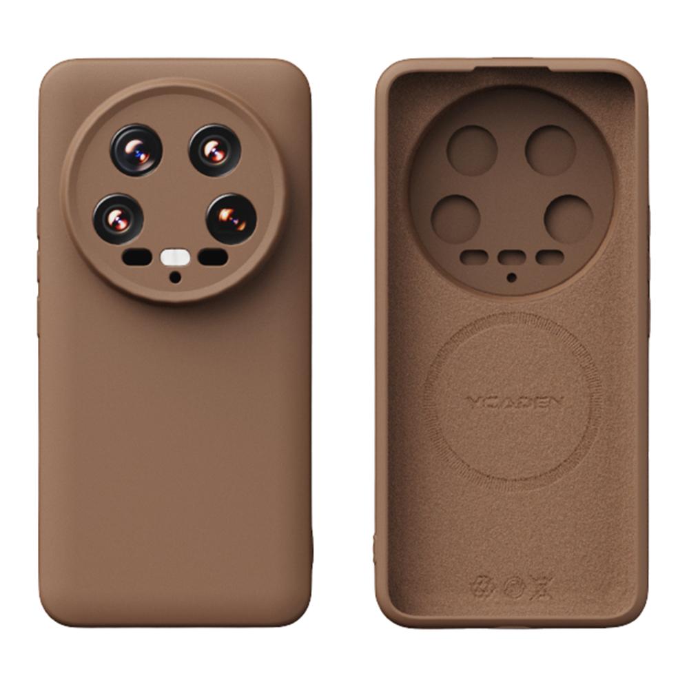 YCADEN For Xiaomi 14 Ultra Case Compatible with MagSafe Precise Cutouts TPU Phone Back Cover