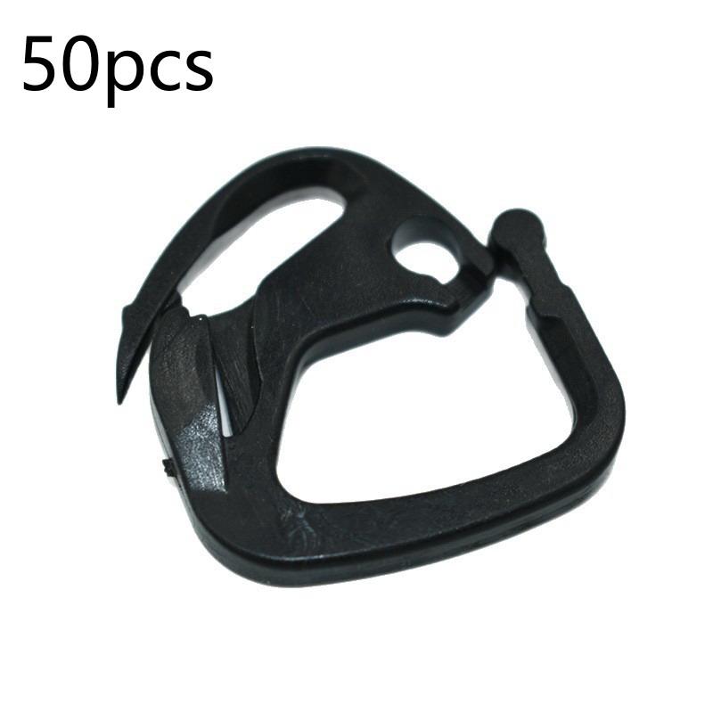 Heavy Duty Shade Cloth Clips Anti-Slip Strong Hooks 50/100PCS Multi-Use for Outdoor Garden Greenhouse Shade Net