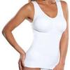 Women's Shapewear Tummy Control Body Shaper with Built In Bra Waist Cincher Tank Tops Cropped Underskirts Padded Bra Slimming Shirts