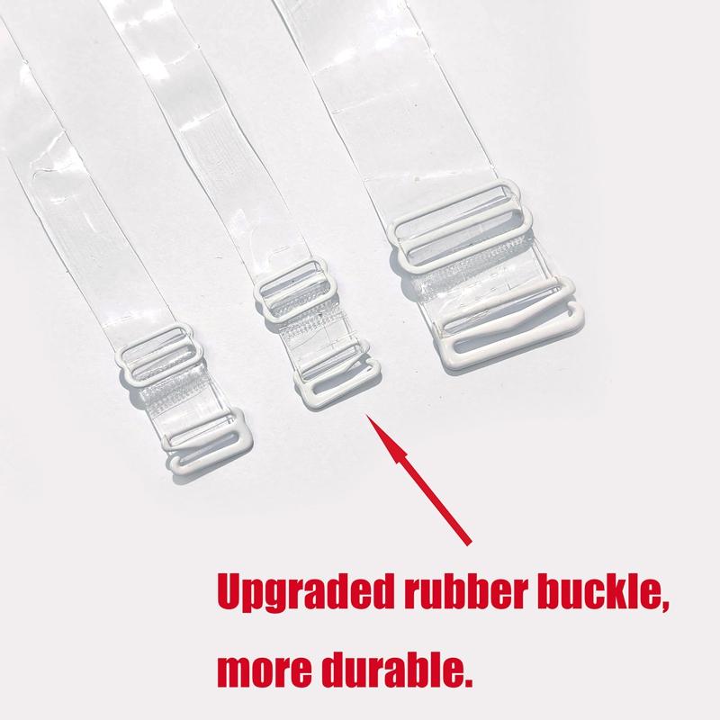Women Invisible Bra Push-Up Bras Transparent Shoulder Strap Backless Underwear for Party Wedding Dress 75B C-85B C