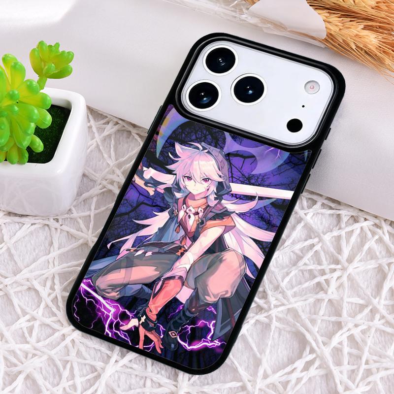 Razor Genshin Impact Fanart Shockproof Phone Case for iPhone 17 Air 16e 15 11 12 14 13 Pro Max Cover Coque
