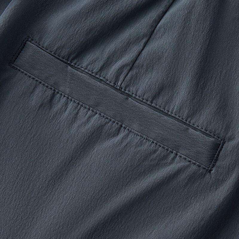 Semir Women's Half Elastic Waist Split Wide-Leg Casual Pants