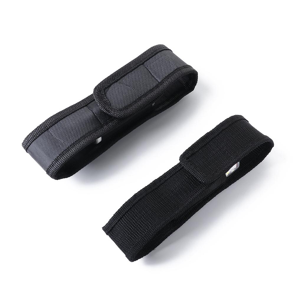 Black Nylon Waist Belt Case Flashlight Torch Bag Outdoor Tool Accessories Tool Holder Pouch