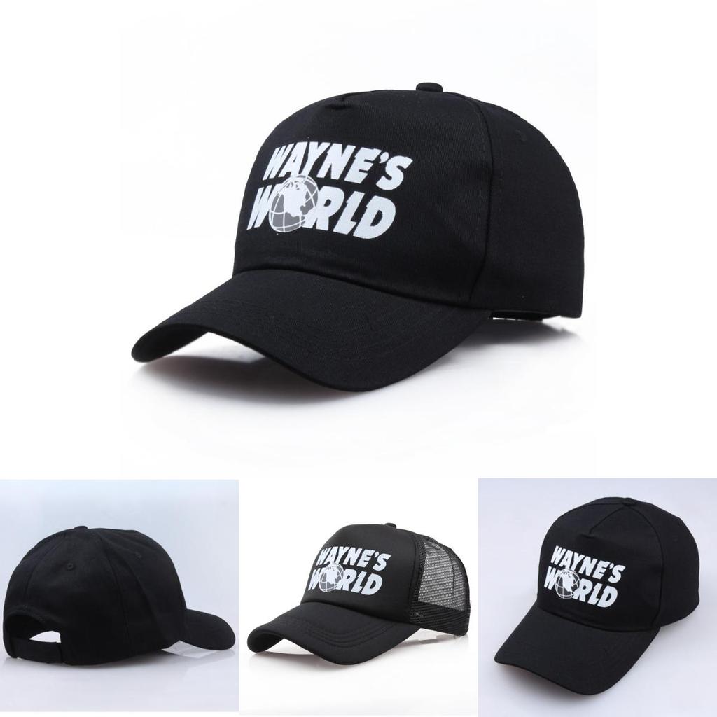 Lan Yin Wholesale Wayne's World Duck Tongue Cap Sun Hat Hip-hop Hat Unisex Baseball Cap Printed Logo
