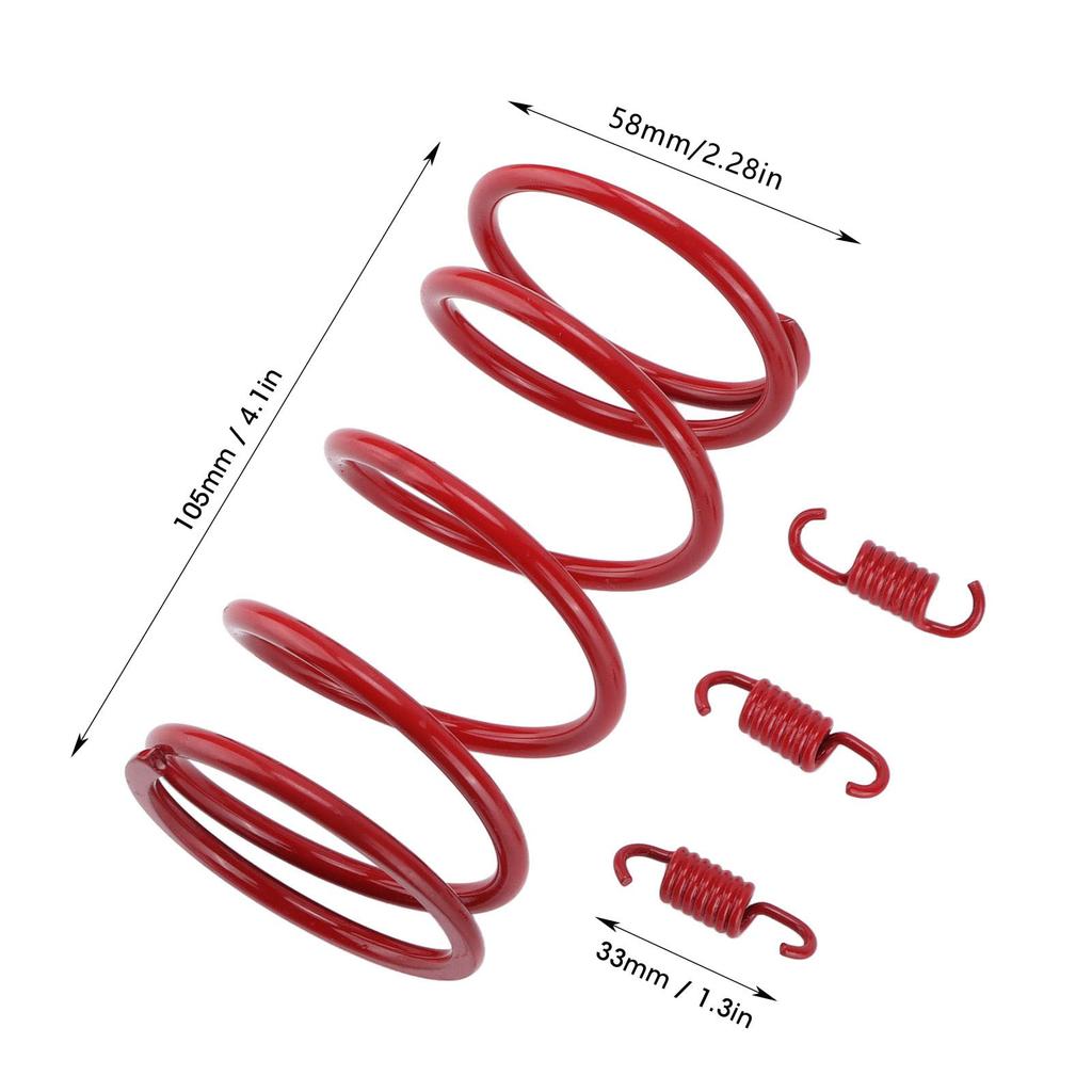 High-Performance 1000RPM Racing Torque Clutch Spring for GY6 50cc-100cc 139QMB and 1P39QMB Engines (Mopeds, ATVs)