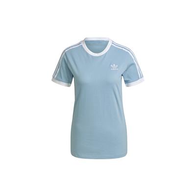 Originals 3 Stripes Tee Women Tops Sky-Blue H33574