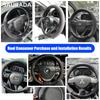 ABCDGA1 For Kia Sportage 5 GT-Line 2021 2022 Sportage 2022 2023 37-38cm Car Steering Wheel Cover PU Leather D Shape Auto Accessories