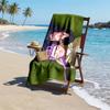 Kpop Hunter Fashion Beach Towel: Ideal for Summer Adventures Soft, Absorbent and Quick Drying Suitable for Swimming and Bathing