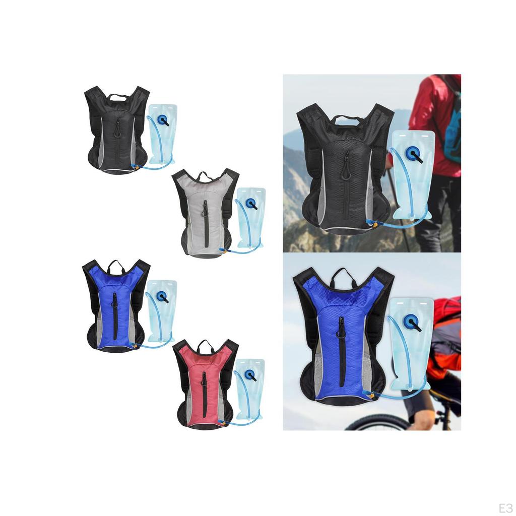 Hiking Hydration Backpack Daypack Pack for Cycling Climbing Biking Black