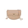 This year's popular small bag 2025 new Korean version fashion rivet shoulder bag women's versatile chain saddle bag tide