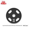 Zhongting Commercial Olympic Rubber Coated Grip Weight Plate