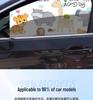 Magnetic Car Sunshade Curtains for Baby - Rear Seat Privacy & Sun Protection