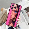 One Picec Nico Robin Nami Case for iPhone XR XS Max 13 12 11 17 Pro Max 15 16 14 Plus 7 8 17Air Black Soft Phone Cover