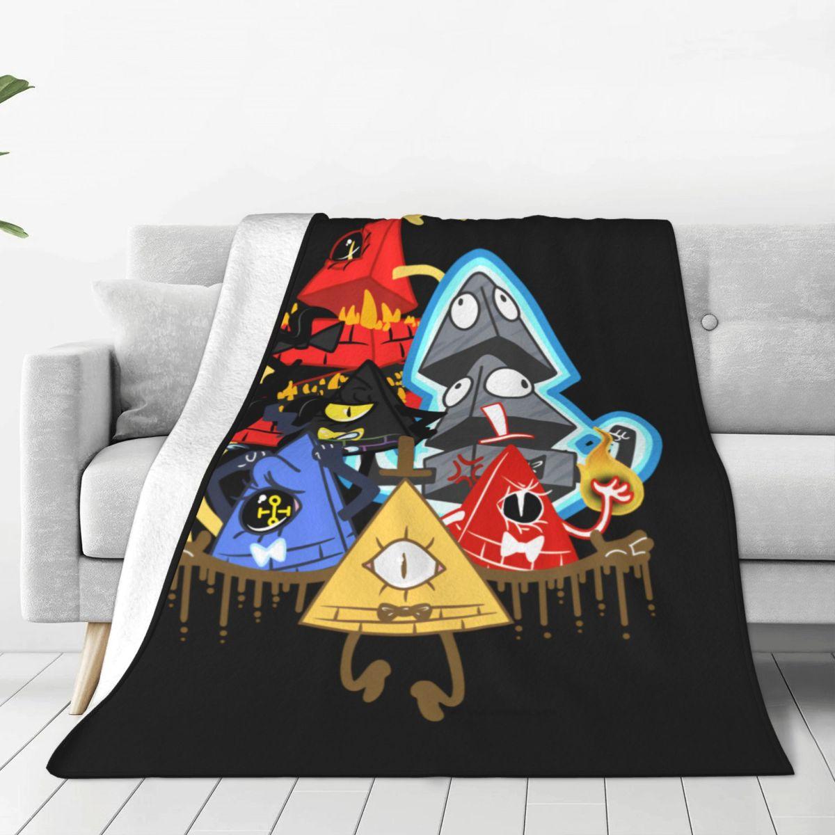 

Gravity Falls Dipper Mabel Pines Blanket Quality Soft Warm Throw Blanket Winter Camping Couch Chair Sofa Bed Aesthetic Bedspread 75cmx90cm