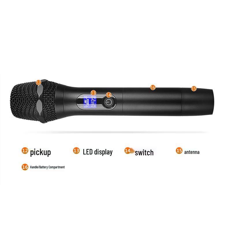 JBL VM300 Dual Wireless Microphone System CN plug (adapter included)