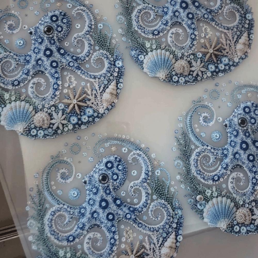 Ocean Pearl Art Zestaw do tworzenia biżuterii perłowej Kompletny zestaw do rękodzieła Zestaw do malowania perłami Dla dorosłych