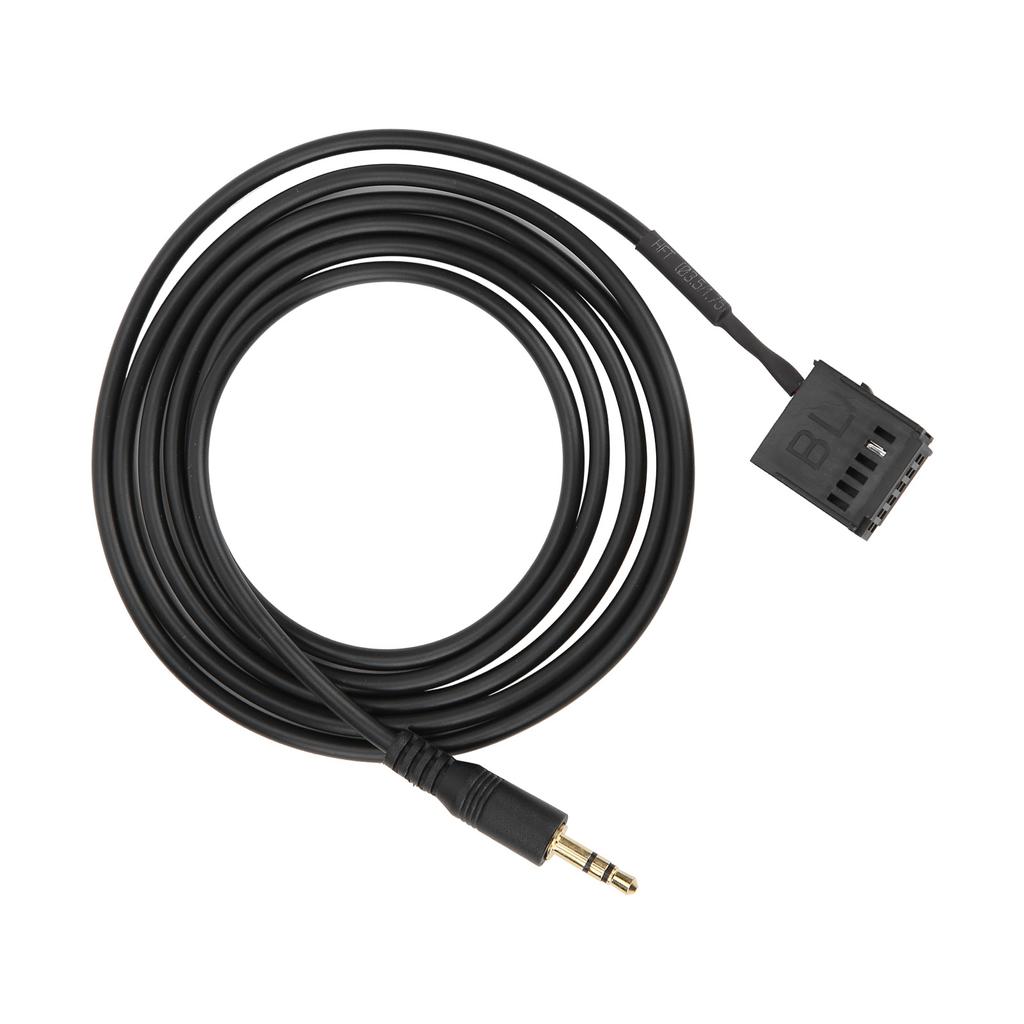 Car AUX Cable Audio Adapter Replacement for Ford Focus Mondeo C Max Fusion 6000CD 3.5mm Jack
