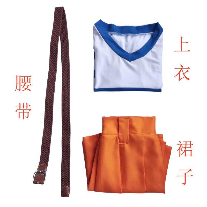 Anime Nami Cosplay Costume Anime Halloween COS Japanese Uniform Outfits Role Play Novelty Women Dress Up Carnival Nami Dress