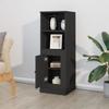 VidaXL Buffet haut noir 36x35,5x103,5 cm bois d'ingénierie 816321