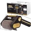 350RPM Rechargeable Electric Roller Grill Brush With Replaceable Head Stainless Steel Barbecue Cleaner Tool