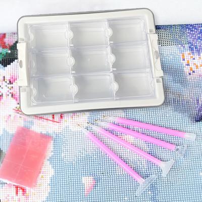 9/15/21/24/26/39 Grids Diamond Painting Beads Storage Box Set Diamond Art Accessories Tool Box for Diamond Painting Accessories