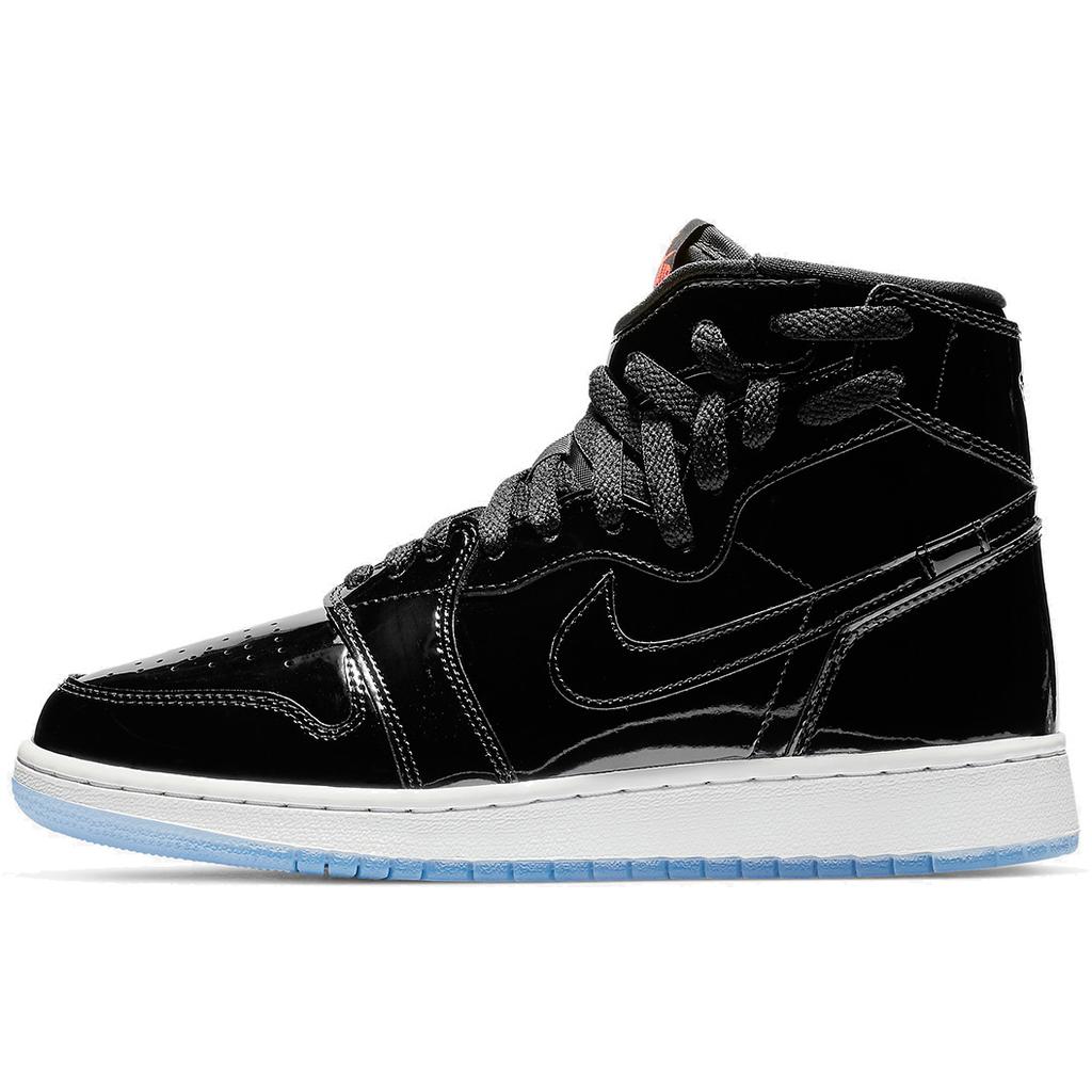 New JORDAN 1 Rebel Xx Black Patent Women's AR5599-001